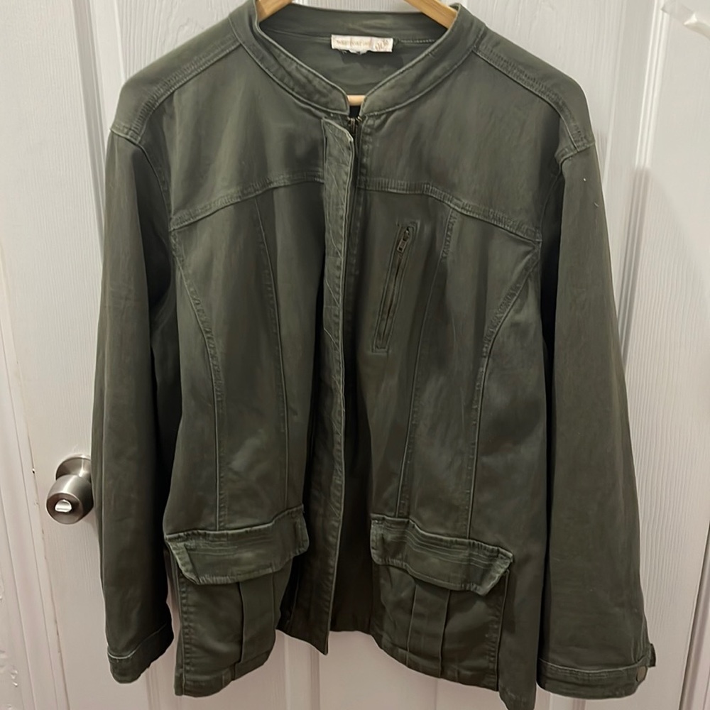 Green jacket